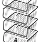 Estante Organizador Cocina 4 Niveles Ruedas