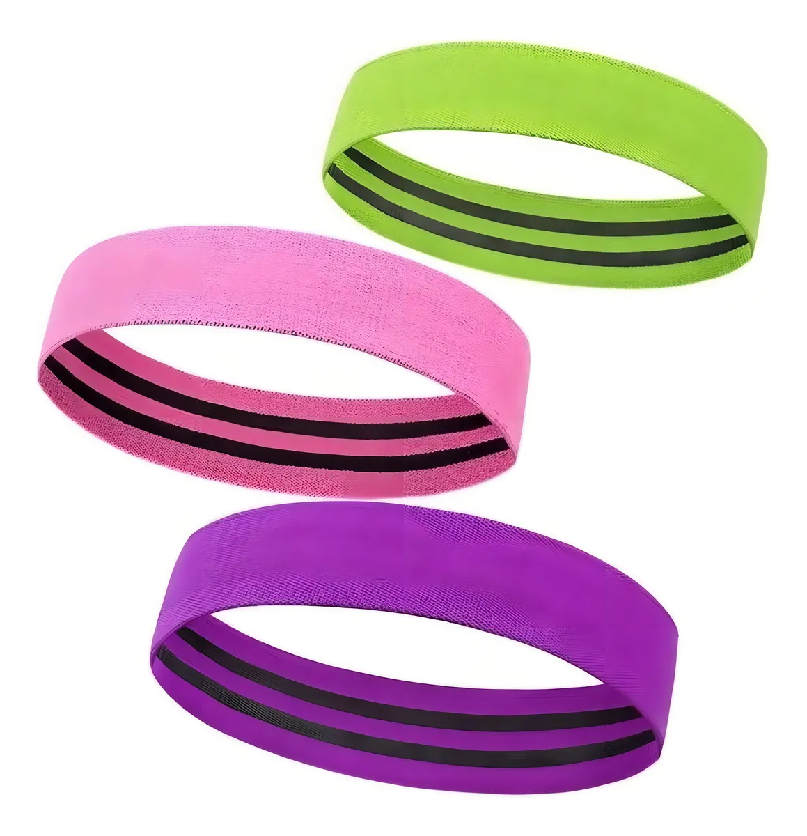 Kit 3 Bandas Ligas Para Hacer Ejercicio Kit 3 Bandas Ligas Para Hacer Ejercicio