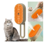 Cepillo Automático Vapor 3 En 1 Gatos Perros