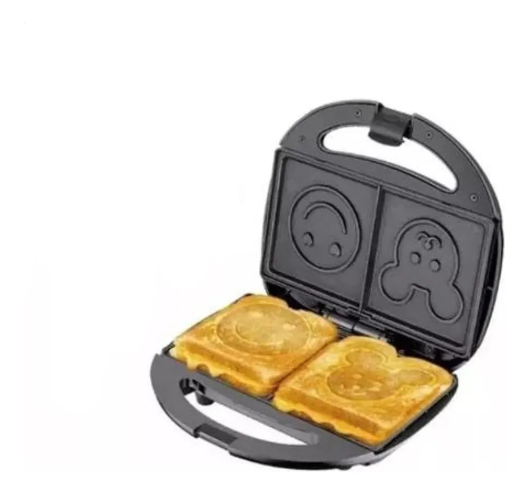 Tostadora Waflera Y Sandwichera Con Figuras Sokany Tostadora Waflera Y Sandwichera Con Figuras Sokany