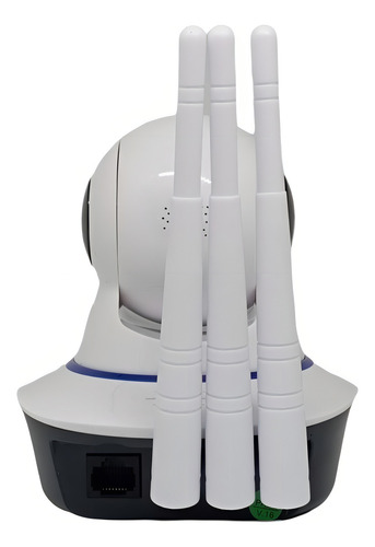 Cámara De Visión Nocturna Wi-fi Con Sensor De Movimiento, 3 Antenas Hd, Color Blanco - Imagen 4