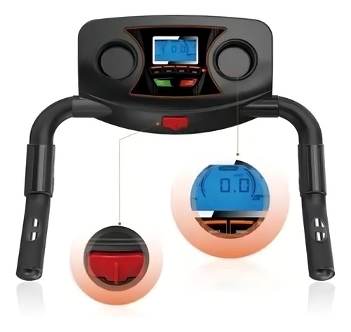 Caminadora Electrica Plegable 1.5 Hp Trotadora Banda Gym Color Colores - Imagen 4