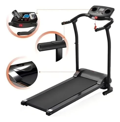 Caminadora Electrica Plegable 1.5 Hp Trotadora Banda Gym Color Colores - Imagen 2